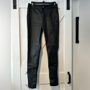 2 Pairs of Shiny Black Pants for $14